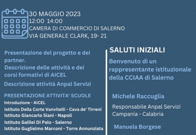 Rete di scuole: il 30 maggio a Salerno la presentazione