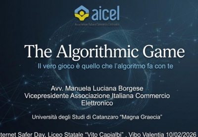 Internet Safer Day 2026: Aicel nelle scuole